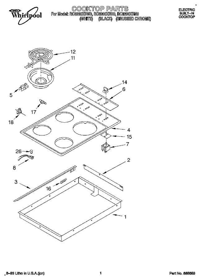 Diagram for RC8200XBH0