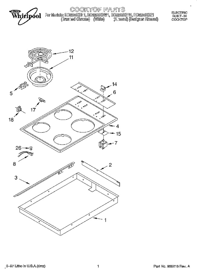 Diagram for RC8200XBZ1