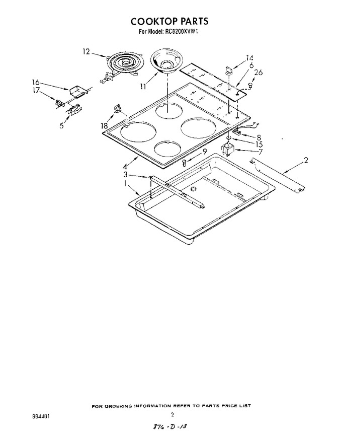 Diagram for RC8200XVM1