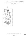 Diagram for 03 - Surface Unit Kit Rck 886-1