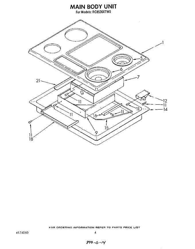 Diagram for RC8536XTN0