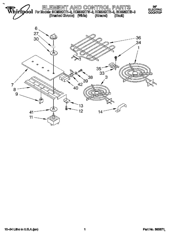 Diagram for RC8536XTN3