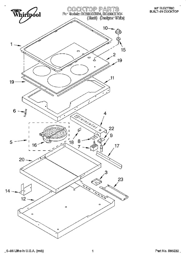 Diagram for RC8600XBB4