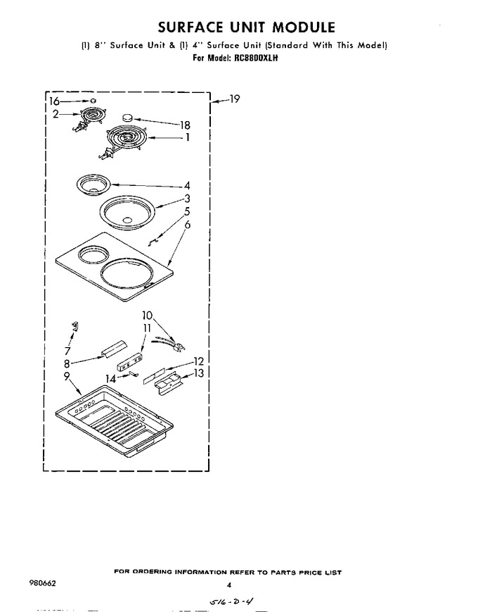 Diagram for RC8800XLH