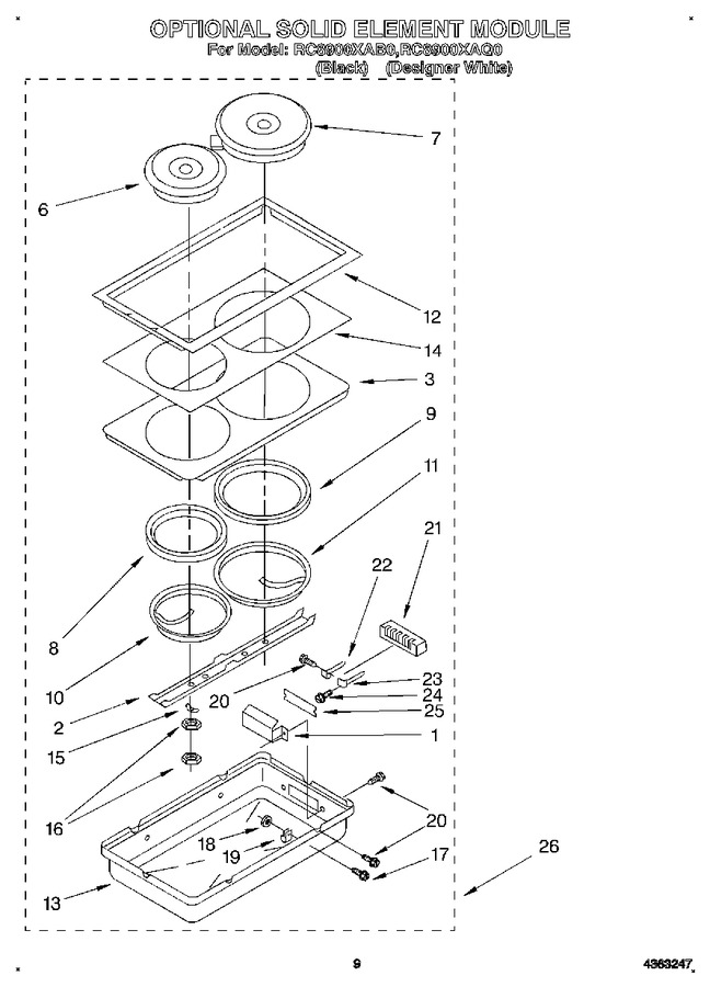 Diagram for RC8900XAQ0