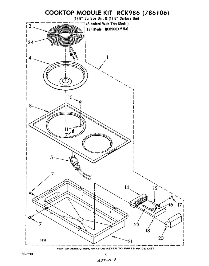 Diagram for RC8900XMH0