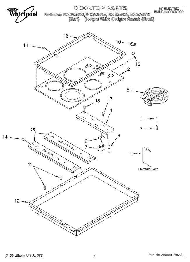 Diagram for RCC3024GT2