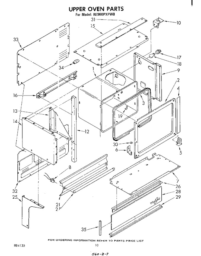 Diagram for RE960PXPW0