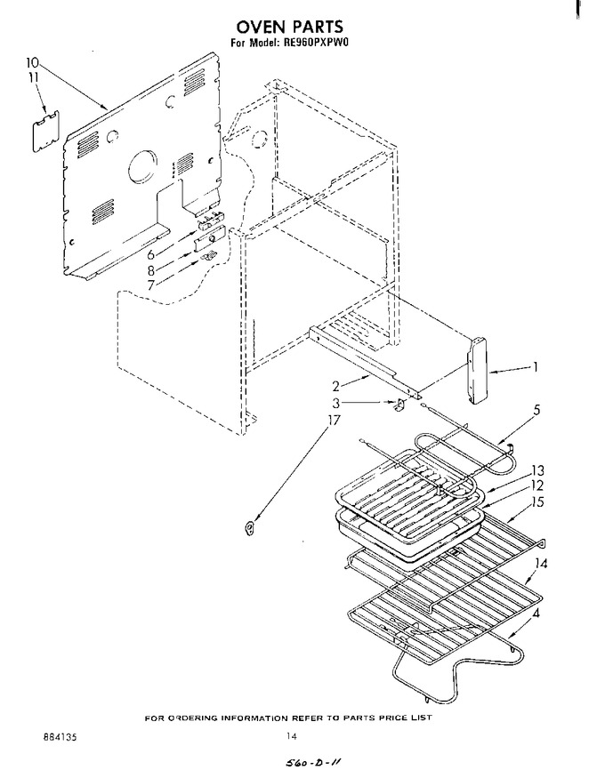 Diagram for RE960PXPW0