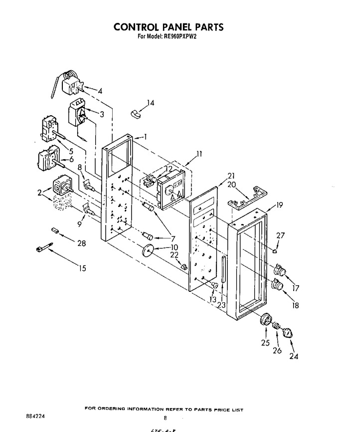 Diagram for RE960PXPW2