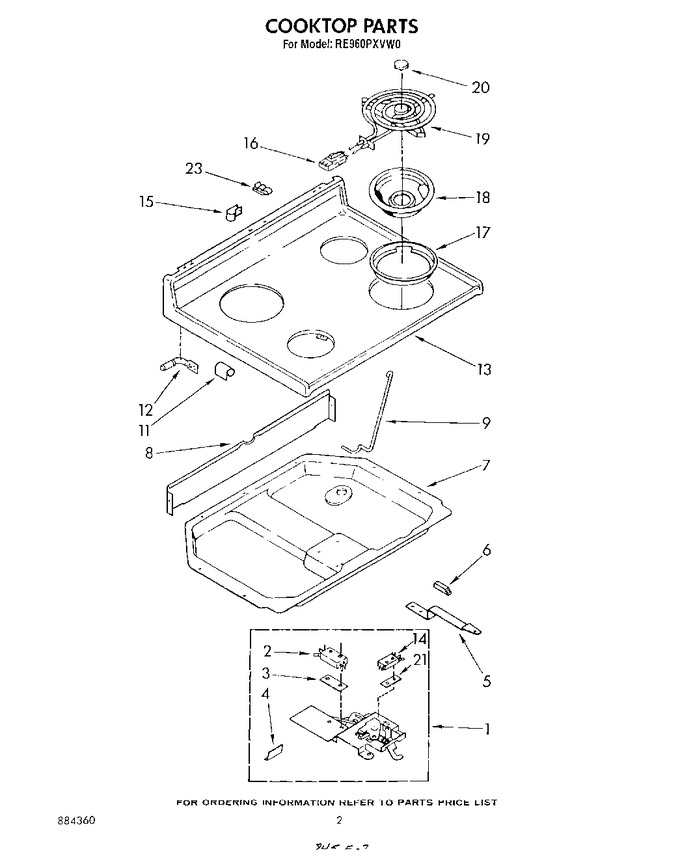 Diagram for RE960PXVW0