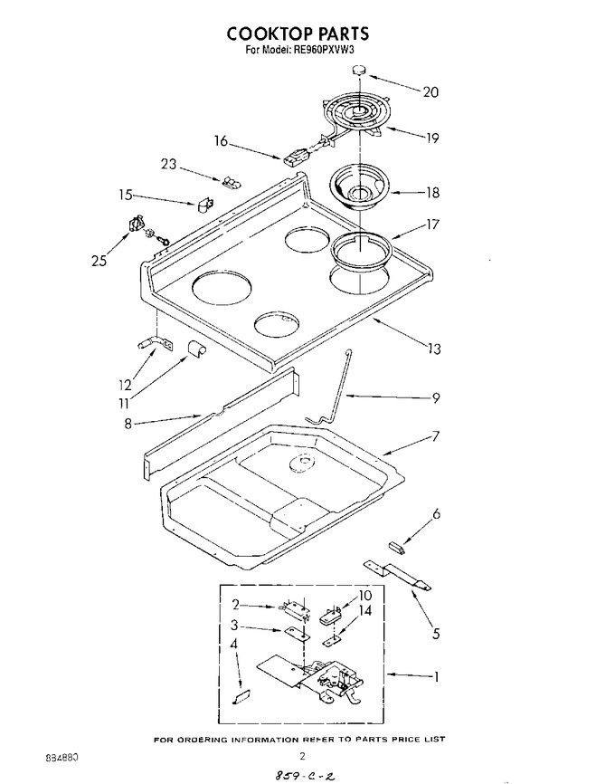 Diagram for RE960PXVW3