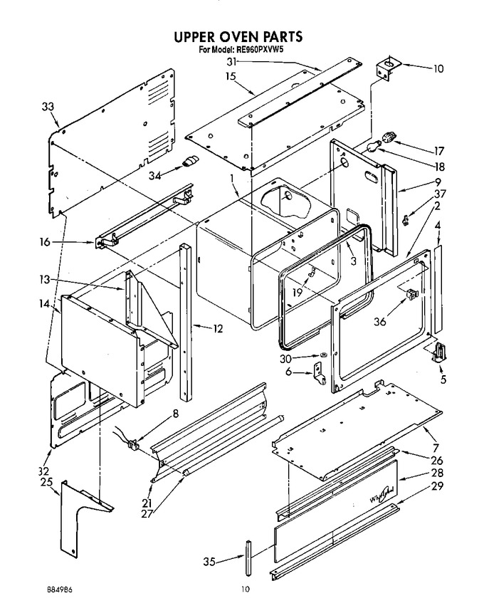 Diagram for RE960PXVW5