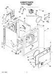 Diagram for 02 - Cabinet Parts