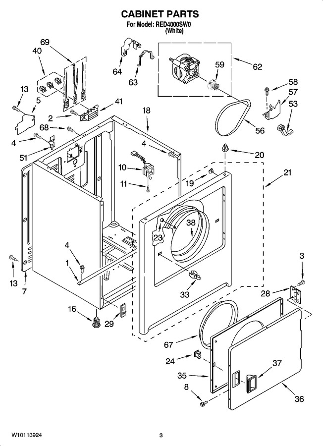 Diagram for RED4000SW0