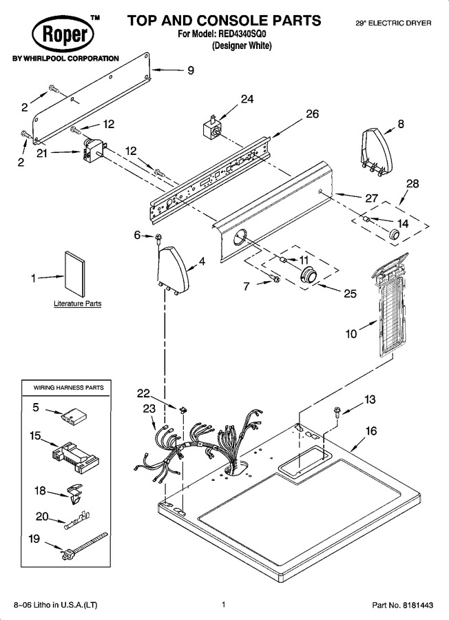 Diagram for RED4340SQ0