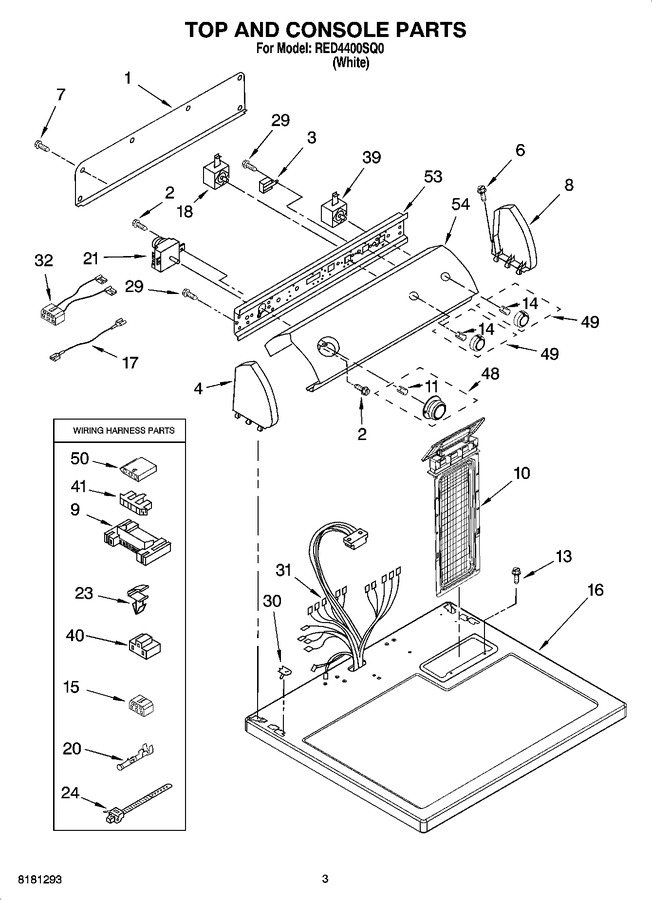 Diagram for RED4400SQ0