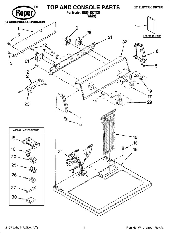 Diagram for RED4400TQ0