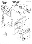 Diagram for 01 - Cabinet Parts