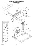 Diagram for 02 - Top And Console Parts