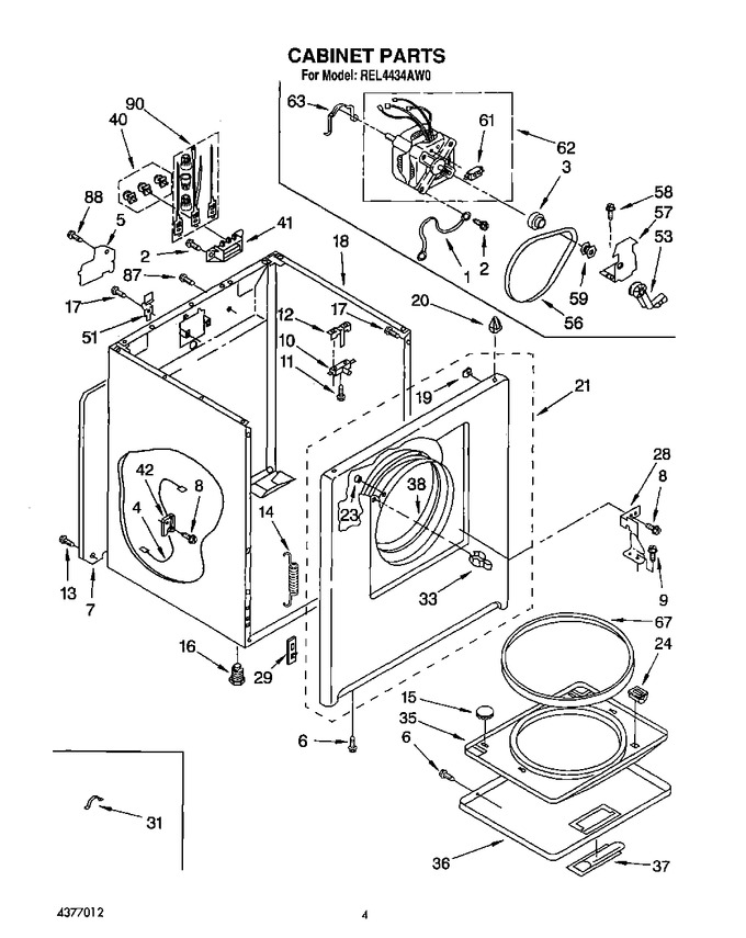 Diagram for REL4434AL0