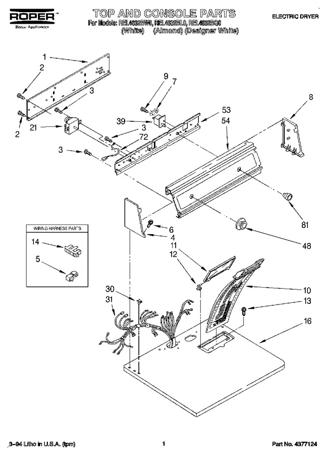 Diagram for REL4632BL0