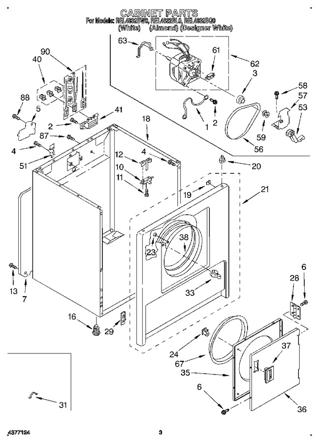 Diagram for REL4632BL0