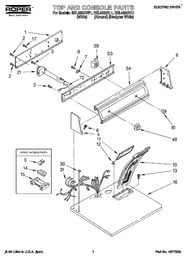 Diagram for REL4632BL1