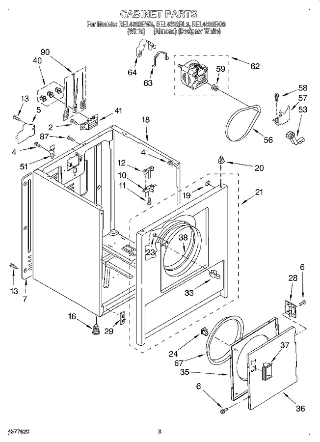 Diagram for REL4632BL3