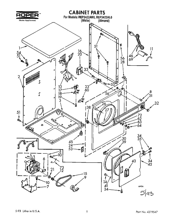 Diagram for REP3422AW0