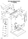 Diagram for 02 - Top And Console Parts