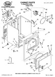 Diagram for 01 - Cabinet Parts