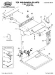 Diagram for 01 - Top And Console Parts