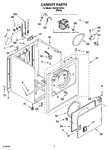 Diagram for 02 - Cabinet Parts