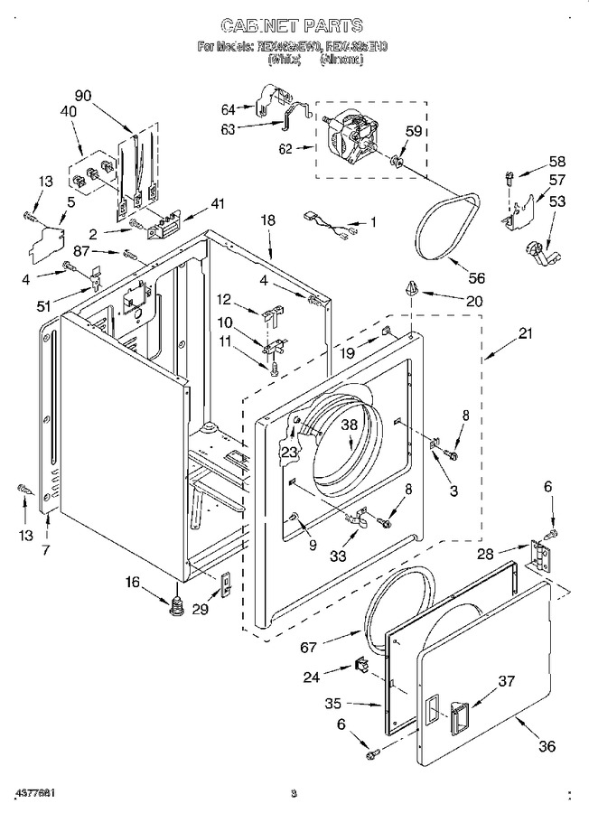 Diagram for REX4625EN0