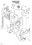 Diagram for 02 - Cabinet Parts