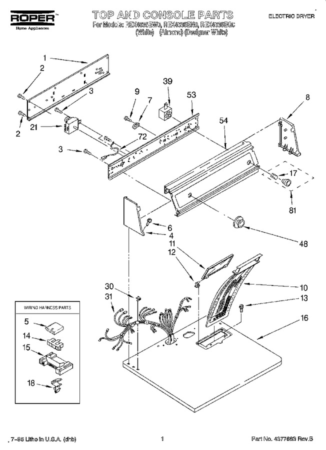 Diagram for REX4635EQ0