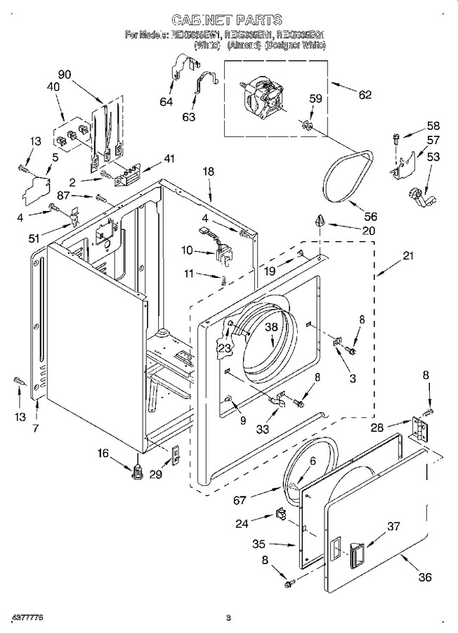 Diagram for REX5635EW1