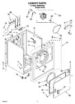 Diagram for 02 - Cabinet Parts