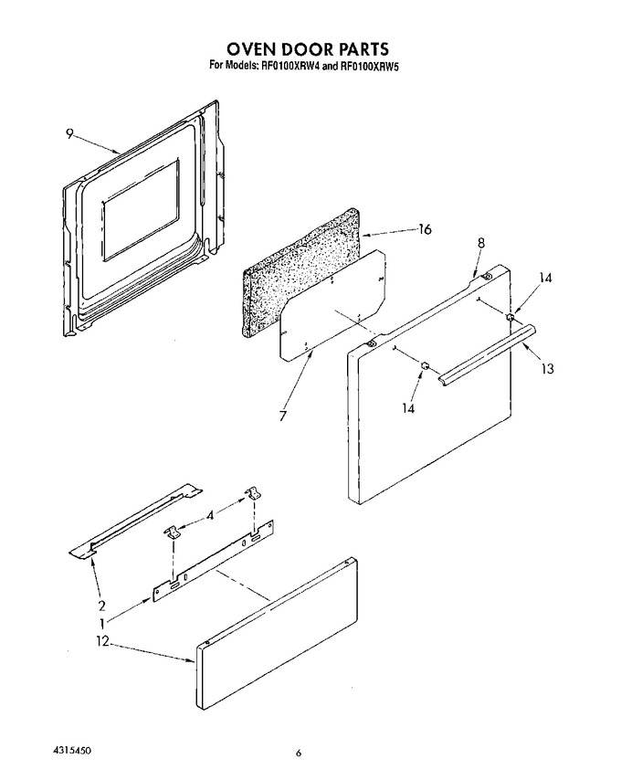 Diagram for RF0100XRW5