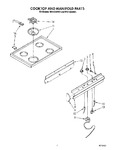 Diagram for 06 - Cooktop And Manifold