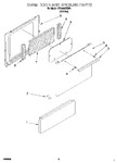 Diagram for 04 - Oven Door And Broiler