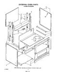 Diagram for 02 - External Oven , Literature And Optional