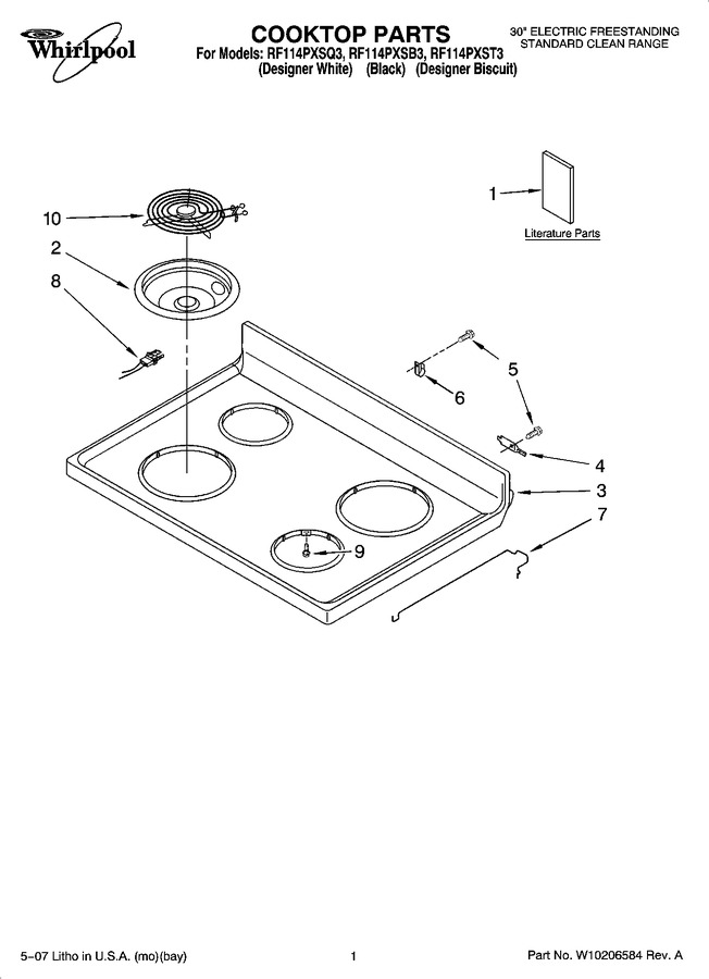 Diagram for RF114PXSB3