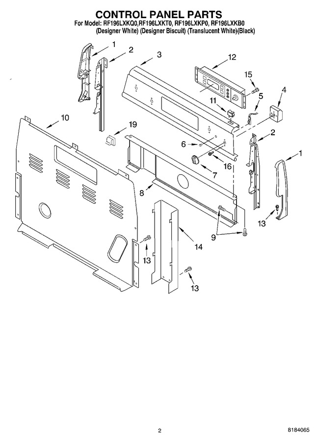 Diagram for RF196LXKB0