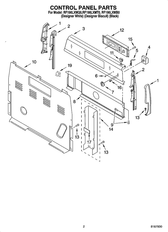 Diagram for RF196LXMB0