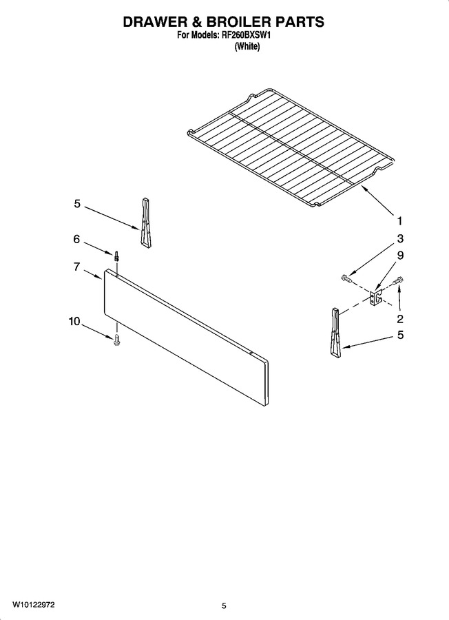 Diagram for RF260BXSW1