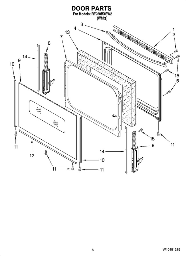 Diagram for RF260BXSW2