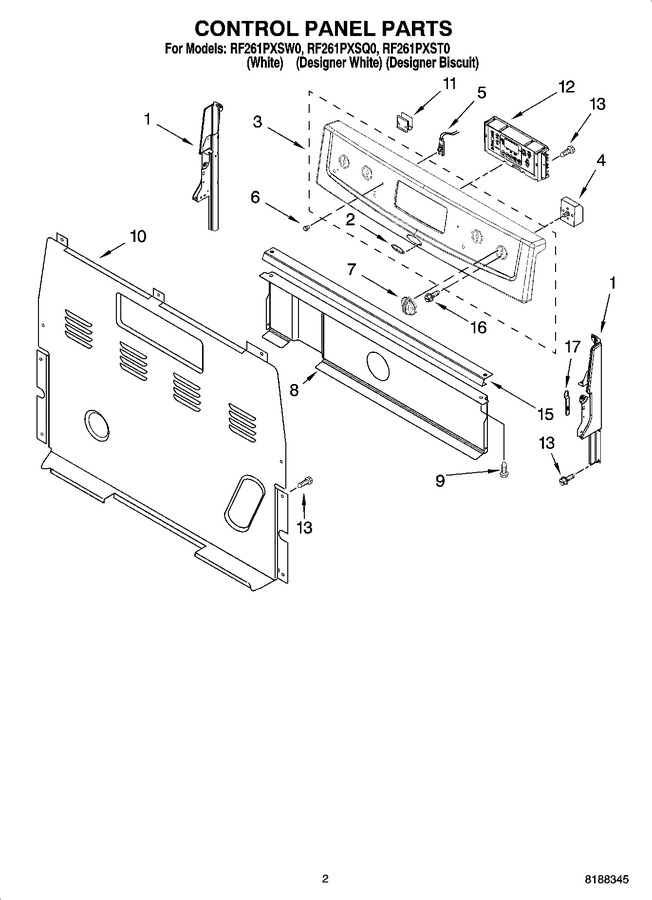 Diagram for RF261PXSQ0