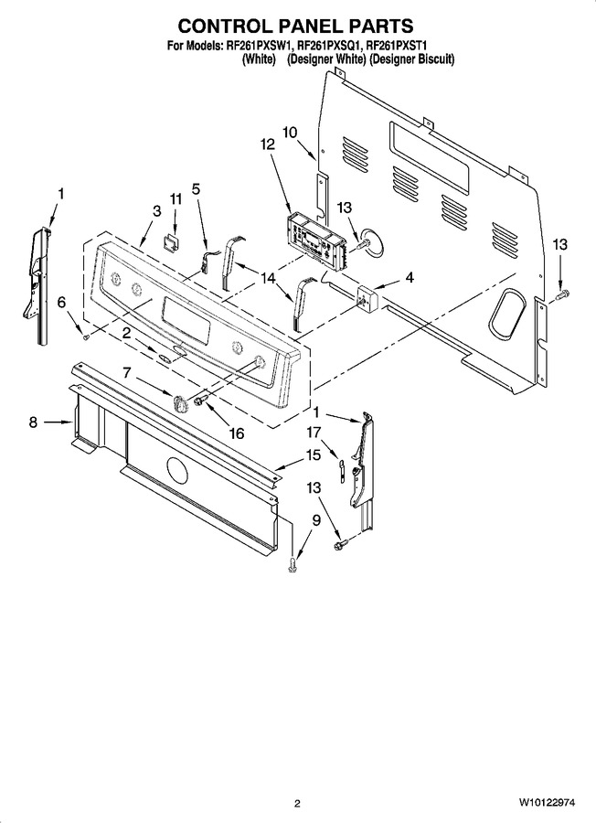 Diagram for RF261PXSW1